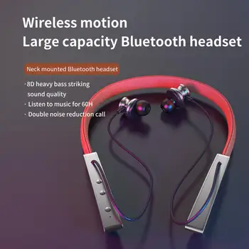 Uus Juhtmeta Bluetooth-Kõrvaklapp Magnet Äraveo HiFi helikvaliteet Stereo-Peakomplekti Veekindel Juhtmevaba Sport Earbud HD Mic 101667