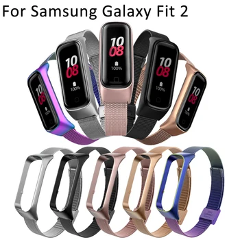 Uus Käepaela Metallist Rihm Samsung Galaxy Fit2 Sm-R220 Käevõru Roostevaba Teras Randmepael Smart Tarvikud