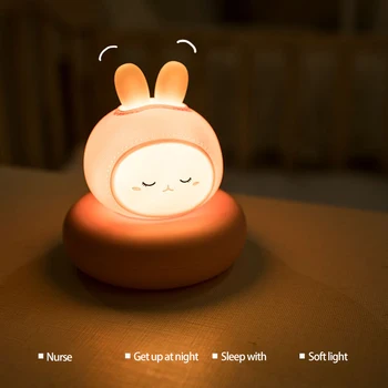 Uus LED Öö Lambi Loomade Valgus Lapse Puhkus Kingitus Sleepping Loominguline Magamistuba Desktop Decor Lamp Led Pehme Valgus Silmade Kaitse