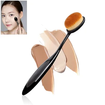 Uus Meik Pintslid Ovaalne Kosmeetika Meik Hambahari Pro Blush Face Powder Foundation Brush Meik Vahend, Make Up Pintsel Ilu Vahend