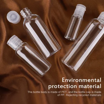 Uus, Pakendatud 5 ml 100ml Plastikust Läbipaistev Pudel Liblikas ühise Põllumajanduspoliitika Meik Vahend Alam-villimist Clamshell Läbipaistev Pudel Tühi ja Kosmeetikatooted