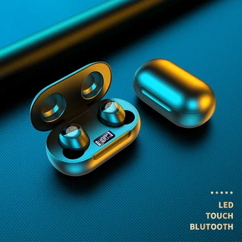 Uus R185 Pungad Plus Bluetooth-Peakomplekt Koos LED-Ekraan Laadimine karbis Samsung bud s1 Veekindel Touch Sport Kõrvaklapid 17920