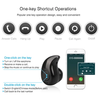 Uus S530 Bluetooth-Peakomplekti Sport Stereo Kõrva Rippuvad Bluetooth Kõrvaklapid Handfree Nõuab, Et Kõik Älypuhelimia Bluetooth-Peakomplekti 123727