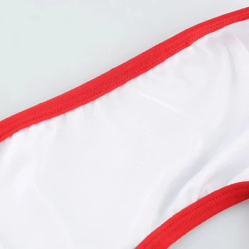 Uus Topelt Paar Seksikas Naiste Aluspüksid Meeste Aluspesu Puuvillased Aluspüksid Ühtne Kiusatus Venitada Silmkoelised Seksikas Erootiline Pesu