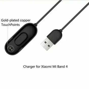 Uus USB Laadijad Xiaomi Mi Band 4 Smart Laadija (Band Käepael Käevõru Laadimise Kaabel Xiaomi MiBand 4 Laadija Line