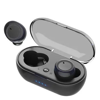 Uus Y50 Traadita Bluetooth-5.0 Kõrvaklapid Sport Earbuds TWS HD Stereo Kõrvaklapid Touch Control Kõrvaklappide Koos Aku Puhul 56255