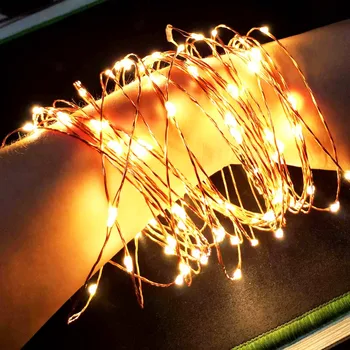 Uus aasta Solar Lamp LED Väljas 12m/7m String LED Tuled Haldjas Puhkus jõulupidu Vanikud Päikese-Aed Veekindel Tuled