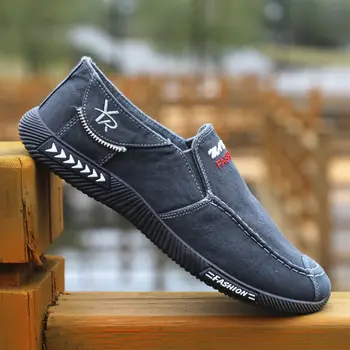 Uus blokeerumisvastased meeste kingad keskealine isa kingad deodorant vabaaja jalatsid pehmest ainus hingav ühe pedaali laisk kingad 30462