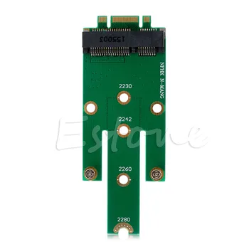 Uus mSATA Mini PCI-E 3.0 SSD, et NGFF M. 2 B Võti SATA Liidese Adapter Kaardi H052