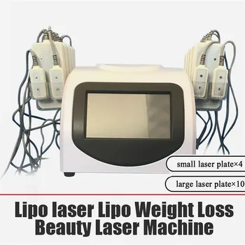 Uusim 14 Padjad Zerona Külm laserravi Body Slimming Laser Lipo Kavitatsiooni Masin, Laser Lipo CE heakskiidetud