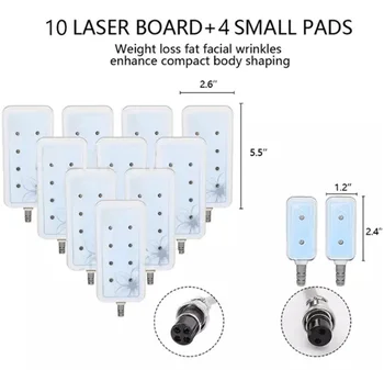 Uusim 14 Padjad Zerona Külm laserravi Body Slimming Laser Lipo Kavitatsiooni Masin, Laser Lipo CE heakskiidetud