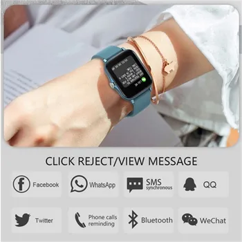 Uusim Smart Kellad P8 Plus/Y20 1.69 tolline 2021 IP67, Veekindel Naiste GTS 2 Smart Watch Meeste Fitness Touch HD ekraaniga Telefoni