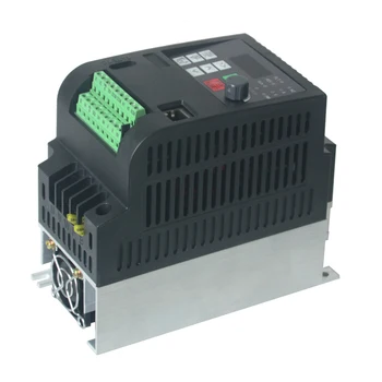 VFD Inverter 0.75 kw/1,5 kw/2,2 kw, Sisend ühtse 220v väljund 3 faasi 380v sagedusmuunduriga töötleja