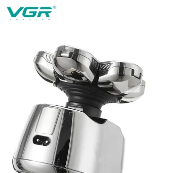VGR 395 Elektriline Pardel Intelligentne Digitaalne Ekraan Mehed Grooming Kit žiletitera Pestav Ohutuse Pardlid VGR V395