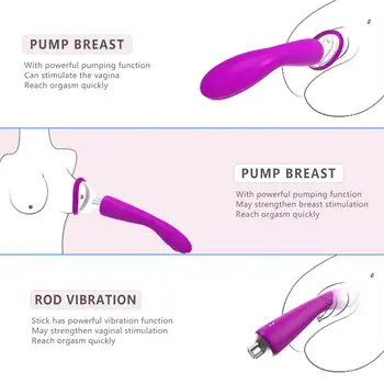 Vaakum Pussy Pump Imemiseks Vibraator Naistele Tiss Clit Jobu Silikoonist Dildo Sugu Mänguasjad Paarid Sex Shop Intiimne Kaupade