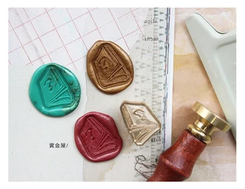 Vaha Pitser Stamp Retro Puidust Klassikaline Sealing Wax Pitser Stamp Dekoratiivsed Rose Tree Loomade lill Pulm Kutse Antiikne Tempel