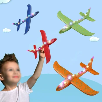 Vaht Õhusõiduki Kerge DIY Cartoon Käega Viskamine Lennuk EPP Käega Viskamine Mudel Purilennuki Lennukiga Mudel Lennuk Mänguasjad Kids Mängu