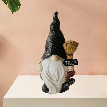 Vaik 22cm Aed Gnome Kuju Väljas Aed Halloween Figuriin Laekuva Purskkaev Muru Festival Käsitöö