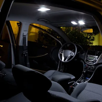 Valge Canbus vigadeta Auto Pirnid LED Interior Light Kit (2010-), 2016 2017 Volvo XC60 Lugemise Lakke Lasti Litsentsi Lamp 84228