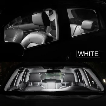 Valge Canbus vigadeta Auto Pirnid LED Interior Light Kit (2010-), 2016 2017 Volvo XC60 Lugemise Lakke Lasti Litsentsi Lamp