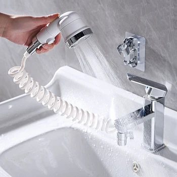Vannituba Mini Šampoon Dušš Pea Komplekt Kraan Kraanikauss, Dušš Peaga