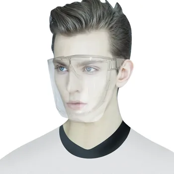 Vastupidav Mask näomask Ühendada Plastist Korduvkasutatavad Selge Näo Mask Anti-udustamine Klaasi Spray Auto Klaasid Mask LW