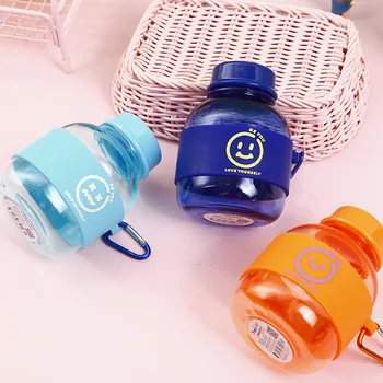 Vee pudel lahe loominguline mini plastist vee tassi kaasaskantav vabaõhuspordi väikese mahuga ja kerge kaasaegne lihtne armas cup