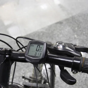 Veekindel Bike Arvuti Koos LCD Digitaalne Ekraan Jalgratta Spidomeeter Läbisõidumõõdik Jalgrattasõit Traadiga Stopper Jalgratta RidingAccessory