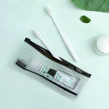Veekindel Läbipaistev PVC Vann Kosmeetika Kott Naised moodustavad Juhul Travel Tõmblukk Meik Ilu Pesta Korraldaja Tualett Ladustamise Kott
