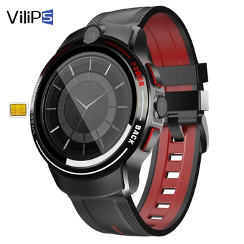 Vilips 4G Smart Vaadata Ringi Ekraan Nano Sim Dual Kaamera IP68 Veekindel GPS-3G-4G Android Smartwatch