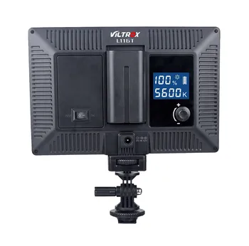 Viltrox L116T LED Fotograafia Video Shooting Valgustus LCD Ekraan, Paneel, Day light Kaamera Foto DSLR DV Studio Lamp Koos Taigna