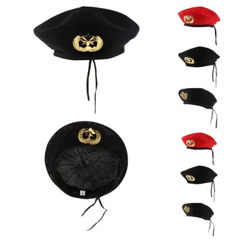 Vintage Silmkoelised Madrus Müts Müts Tumesinine Mariner Beanie Ühise Põllumajanduspoliitika Jaht Kostüüm Rekvisiidid