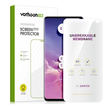 Vothoon HD Selge Ekraani Kaitsekile Samsung Galaxy S21 ultra S20 5G S10 Pluss S10e Täieliku Katvuse serv Ekraani kaitsekile