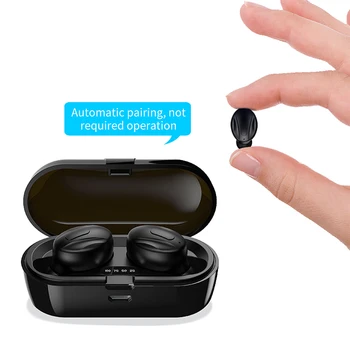Vufine XG13 Traadita Bluetooth-5.0 TWS Kõrvaklapid Mini Mic Earbuds Koos laadimise KASTI Sport Peakomplekt kõigile Bluetooth Telefon