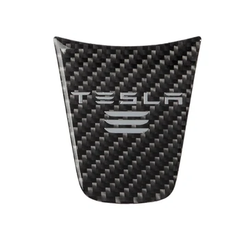 Vxvb Uus Tesla Model 3 Y 2021 Tarvikud Protector Kolme Auto Kleebised Model3 süsinikkiust Rooli Kate Interjöör