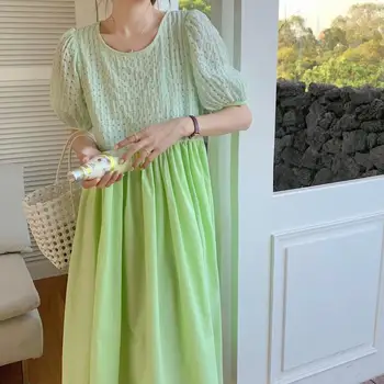 Välismaalase Kitty Korea Stiilne Segast Kõik Mängu Tüdrukud Värv-Hit 2021 Printsess Femme Uus Kuum Disain Prom Stiilne Pikk Kleit Vestidos