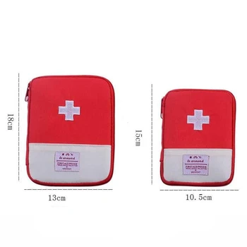 Väljas Esmaabi Komplekt Kott Kott Reisi Ravim, Pakendi Emergency Kit Kotid Väike Meditsiin Jagaja Ladustamise Korraldaja