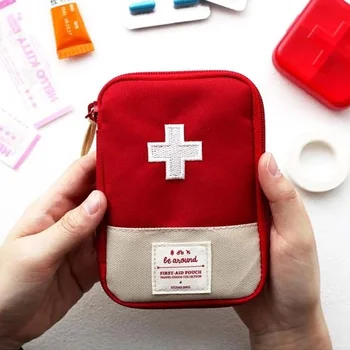 Väljas Esmaabi Komplekt Kott Kott Reisi Ravim, Pakendi Emergency Kit Kotid Väike Meditsiin Jagaja Ladustamise Korraldaja