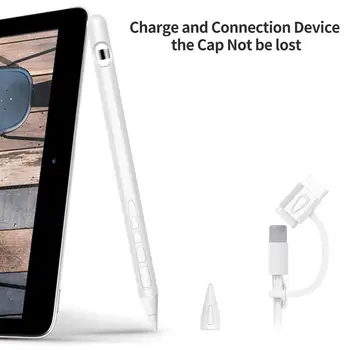 Värviline Pehmest Silikoonist Pliiats Kate Apple Pliiats 2/1 Case For iPad Tablet Touch Pen Pliiatsiga Kaitsev Ümbris Kate 93239