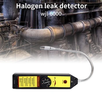 WJL-6000 Freoon Lekke Detektor Halogeen Lekke Detektor Refrigerant Gas HVAC R22 R410A R134A R1234YF Cfc-d HCFC-Anduri, Kõrge Täpsus