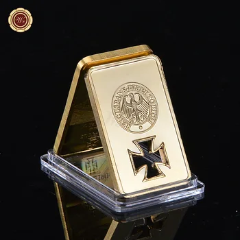 WR Saksamaa 1-untsist, kullatud Deutsche Reichsbank Gold Bar Müntide Kollektsiooni Risti Kogumise Müntide Nagu Suveniiride Kingitus Jõulud