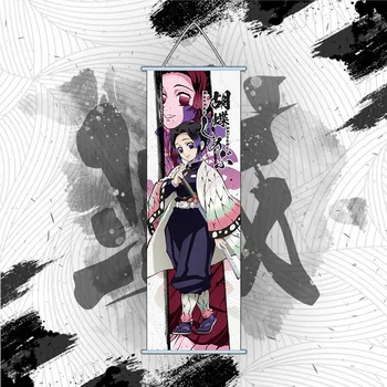 Wall Art Põhjamaade Trükitud Plakat Anime Demon Slayer HD Kimetsu Lõuend Kodu Kaunistamiseks Maali Poiste Tuba Modulaarne Pilt