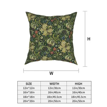 William Morris Pillowcover Kodu Dekoratiivsed Vintage Õie Victoria Lilled Padi Viska Padi Kodu Polüester