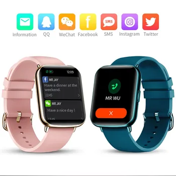 X27 2021 IP68 Veekindel Meeste Smart Watch Naiste Fitness Tracker Sport Südames Hindaja Kell Smartwatch IOS Android