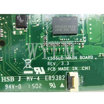 X555LDB LVDS liides 4GB RAM GT820M REV3.3 Emaplaadi ASUS X555LJ X555LD X555L A555L K555L F555L Sülearvuti Emaplaadi Testitud