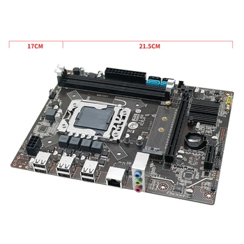 X79 LGA 1356 emaplaadi Socket LGA 1356 M. 2 NVME toetab Dual Channel DDR3 REG ECC RAM ja xeon E5 CPU E5-V307 Mainboard
