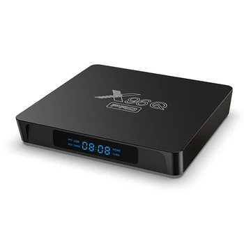 X96Q PRO Smart TV Box 4KAndroid 10.0 digiboksi 1GB+2GB 8GB+16GB WiFi Allwinner H313 Quad Core TV Media Player MEILE EL AU UK Plug