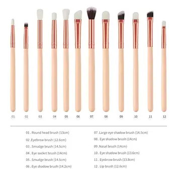 XINYAN Makeup Brush Set Lauvärv Nina Vari Silmapliiats Huule Tualett-Kit Villa Brändi Pincel Maleta De Maquiagem