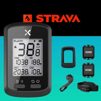 XOSS G+ Traadita MTB Spidomeeter Jalgrattaga GPS Arvuti Ant+ Magene Jalgratta Väntamissageduse Andur Heart Rate Belt Road Bike Läbisõidumõõdiku