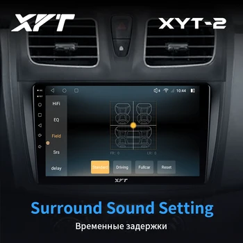 XYT Jaoks Renault Logan 2 2012 - 2019 Sandero 2 - 2019 Auto Raadio Multimeedia Video Mp3-Mängija, Bluetooth, Android 10 Nr 1 din